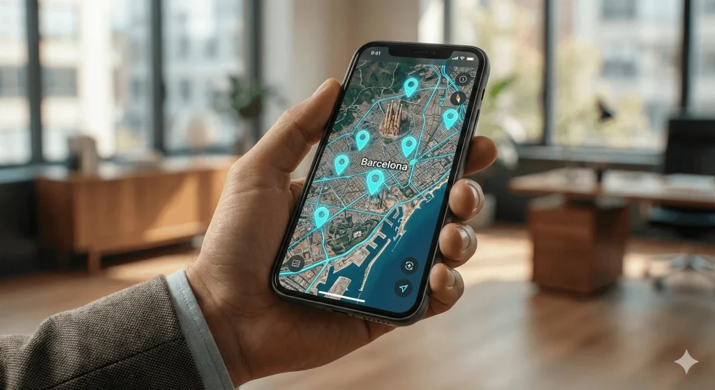 Servicios de posicionamiento GEO en Barcelona para empresas locales